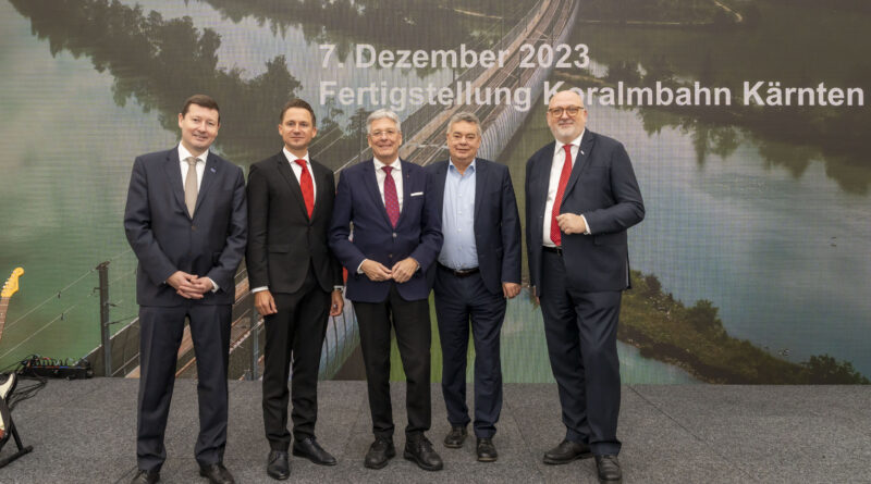 Die Kärntner Teilstrecke der Koralmbahn wird diesen Sonntag in Betrieb genommen