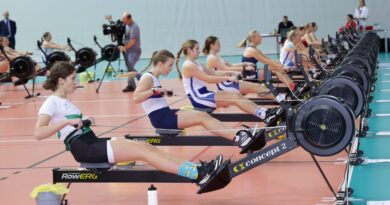 Im Sportpark Klagenfurt finden heute die 35. Staatsmeisterschaften im Indoor-Rudern statt