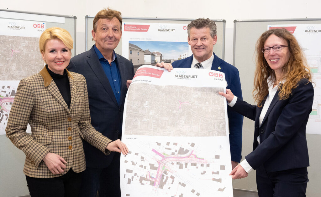 In Waidmannsdorf startet ab Februar der Bau einer Bahnunterführung, die den Verkehr verflüssigen und die Sicherheit für alle erhöhen soll