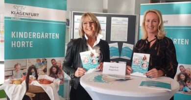 Vor kurzem wurde in der BAfEP eine Pädagogik-Bildungsmesse veranstaltet. Auch die Stadt Klagenfurt war mit einem Stand vertreten