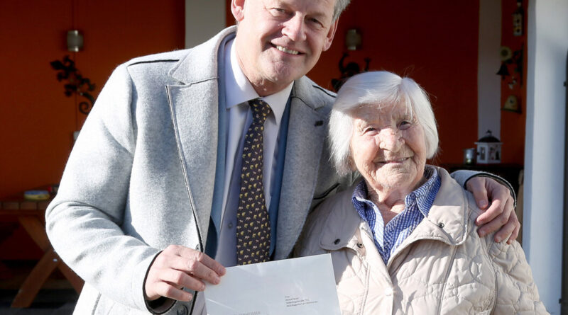 Die Klagenfurterin Aloisa Rainer feiert heute ihren 103. Geburtstag