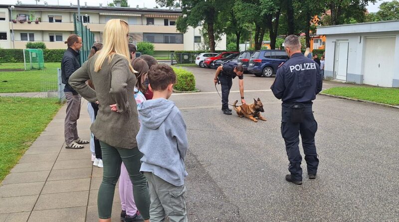 Kinderpolizeitag in Klagenfurt