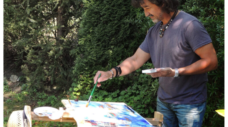Rainer M. Osinger und der Verein “Zukunftstauglich” veranstalten einen dreitägigen Malworkshop für Laien und Fortgeschrittene