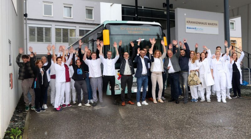 Feldkirchen, neue Buslinie, Krankenhaus Waiern, öffentlicher Verkehr, Linie 5212, Busverbindung, Bahnhof Feldkirchen, Diakonie de La Tour, Kärnten, Gesundheitsversorgung