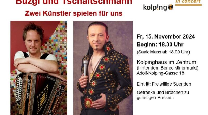 Buzgi und Tschaitschmann im Kolpinghaus Klagenfurt