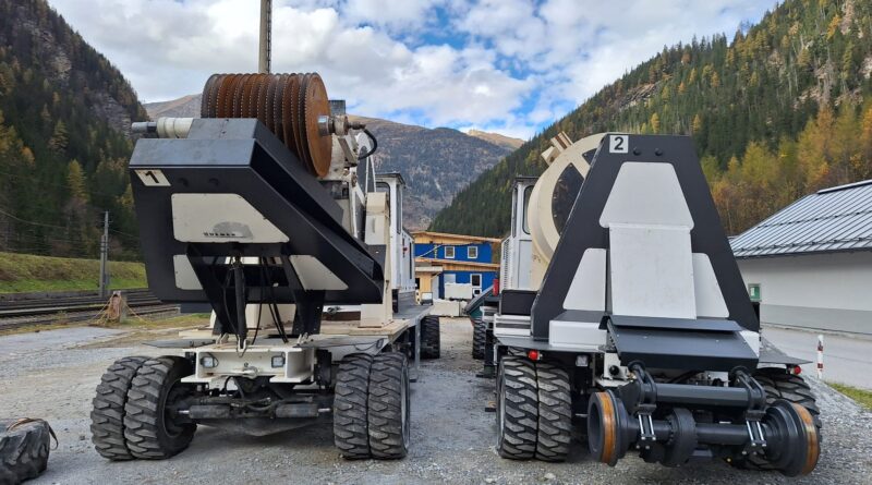 Mehrblattsäge zur Bearbeitung der Tunnelschale
