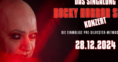 Das singalong ROCKY HORROR SHOW Konzert im Veranstaltungszentrum Klagenfurt