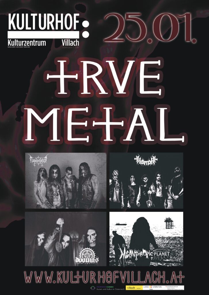 True Metal, am 25. Jänner im Kulturhof Villach
