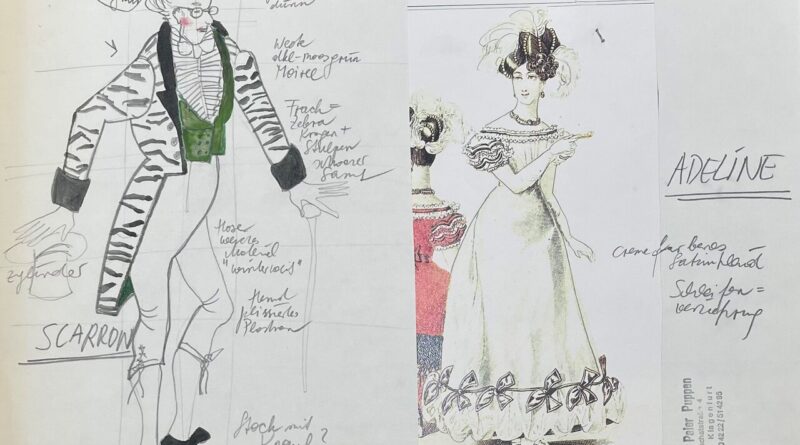 Burgis Paier, Kostümentwürfe