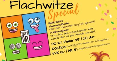 Flachwitze Special, DOCK04