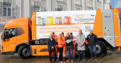 Müllfahrzeug Klagenfurt