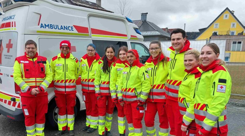 Einsatzübung - Rotes Kreuz, ÖBB, Feuerwehr