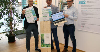 Freuen sich auf die Klimaschutz-Ideen der Klagenfurter: Dr. Wolfgang Hafner (Leiter der Abteilung Klima- und Umweltschutz), Klima- und Umweltschutzreferent Vizebürgermeister Dr. Alexander Kastner und Dr. Georg Eichler (IPAK GmbH - Smart Climate Lab).