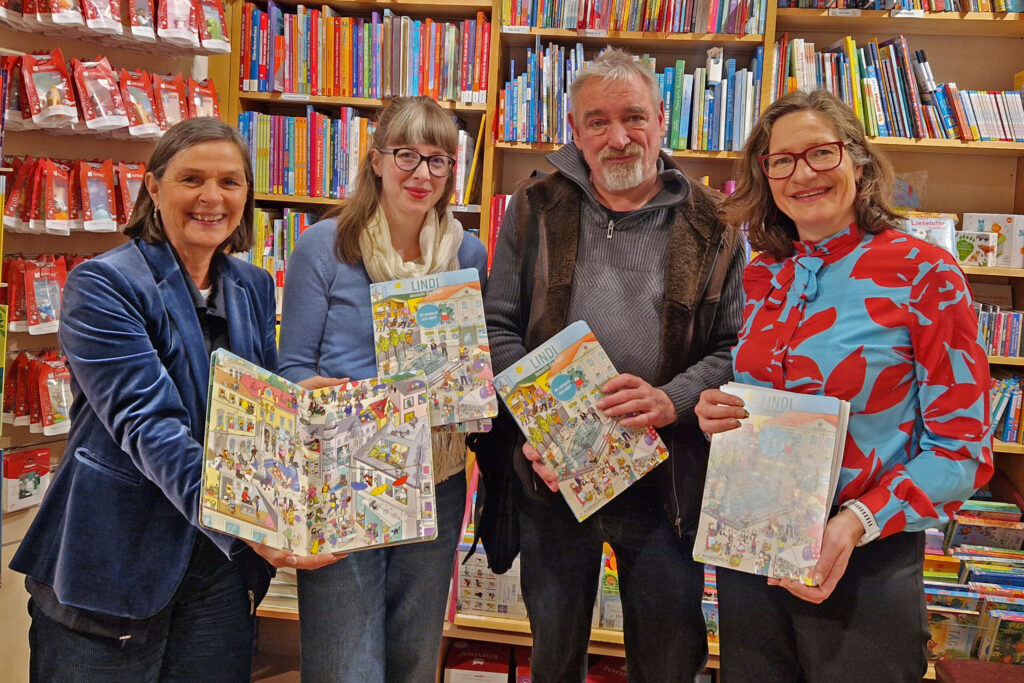 Wimmelbuch - Lindi besucht die Stadt