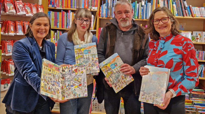 Wimmelbuch - Lindi besucht die Stadt