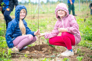 Bepflanzungsaktion ÖBB