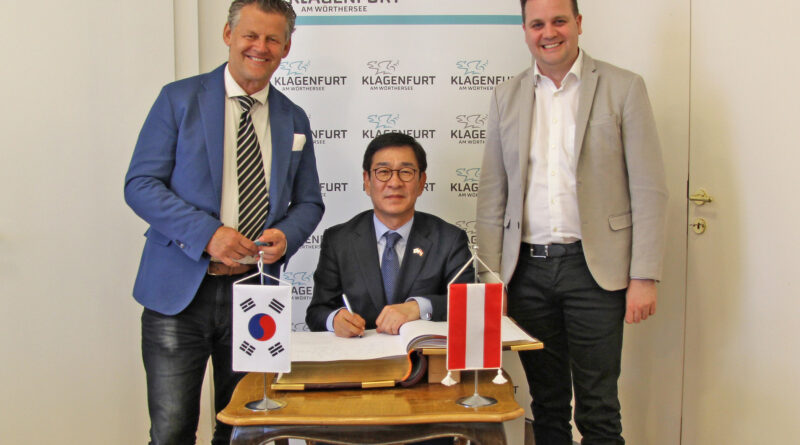 Freundschaftsbesuch des koreanischen Botschafters