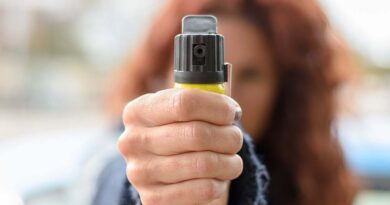 Wie setze ich Pfefferspray ein