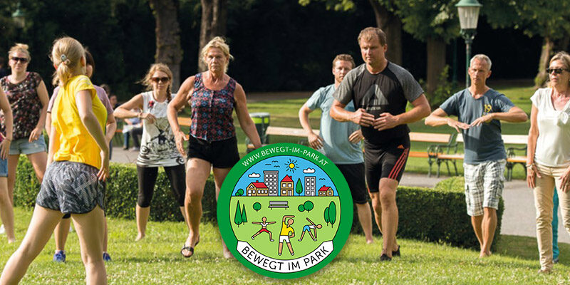 Bewegt im Park