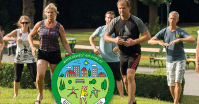 Bewegt im Park