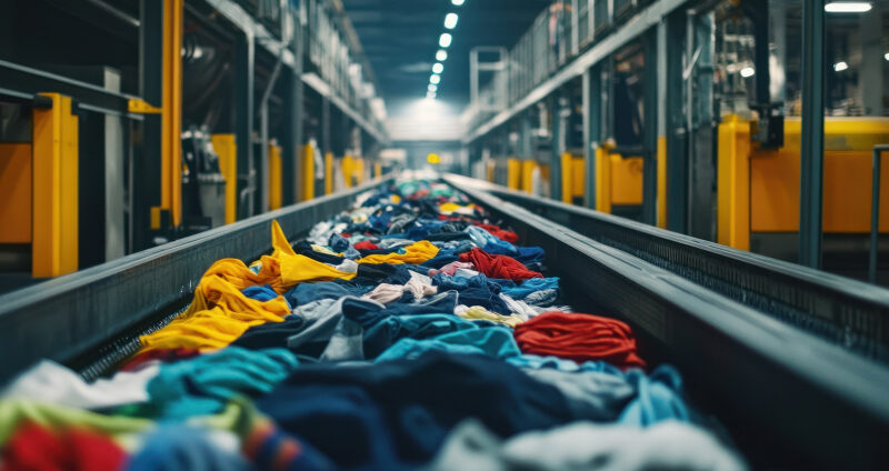 Sortierung von Alttextilien