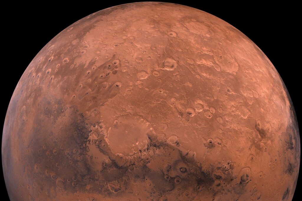 Mars und Regulus