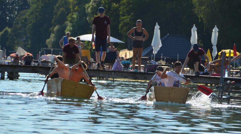 Sautrogrennen am Klopeiner See