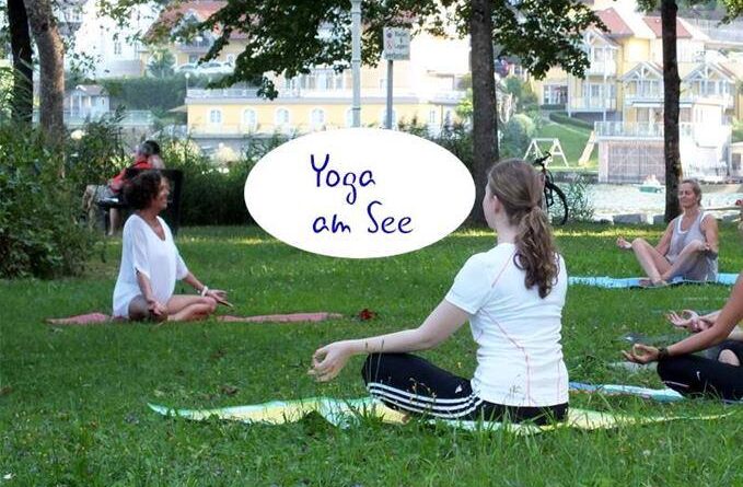Yoga am See mit Doro