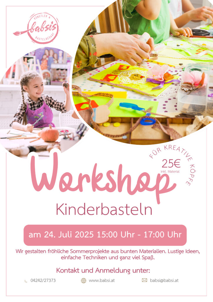 Kinderbasteln bei Babsis