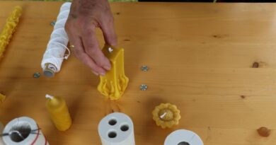 Bienenwachskerzen selber herstellen