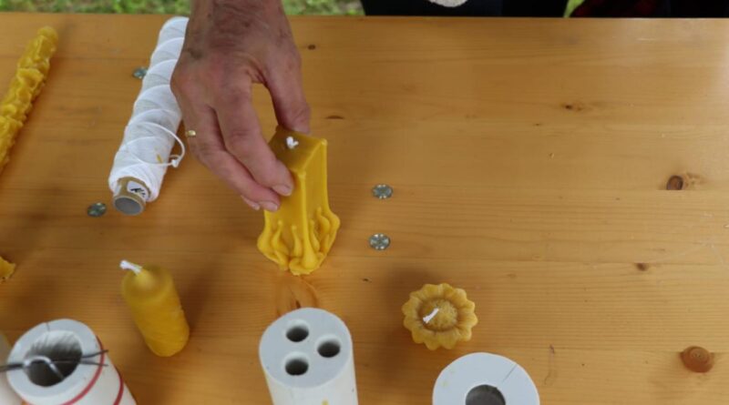 Bienenwachskerzen selber herstellen