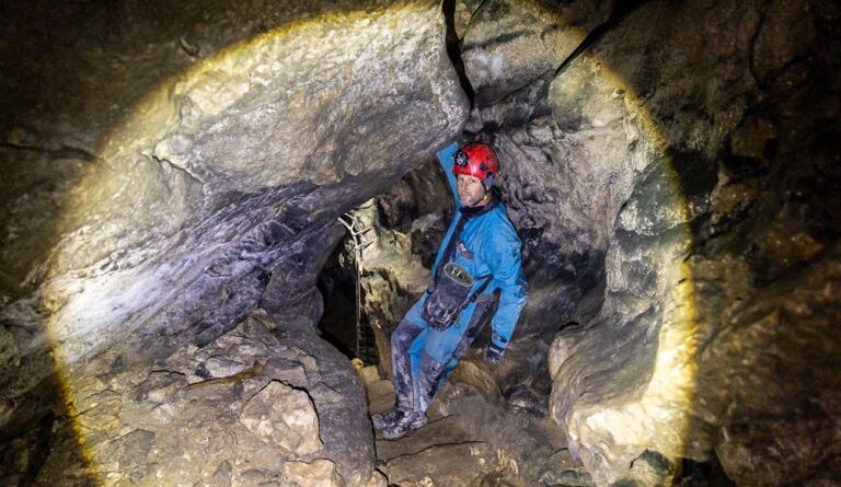 Die Höhlen des Naturparks - Eggerloch