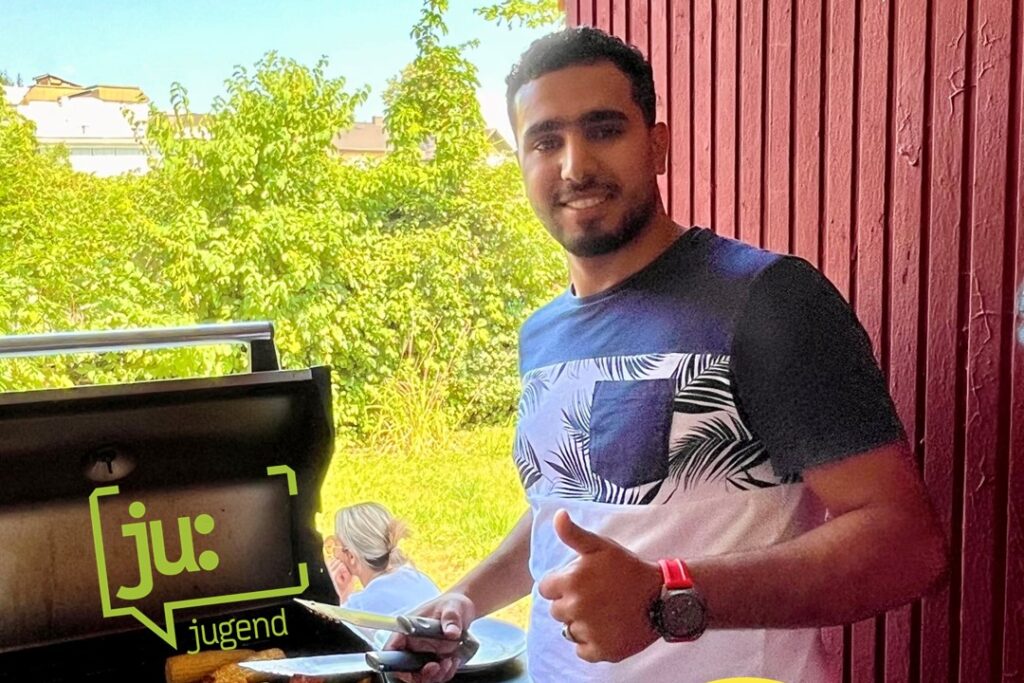 Grillen und Karaoke
