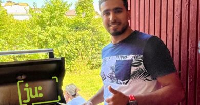 Grillen und Karaoke