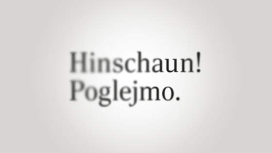 Hinschaun! Poglejmo - Filmfestival