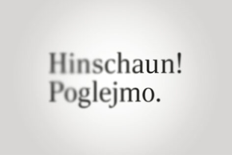 Hinschaun! Poglejmo - Filmfestival