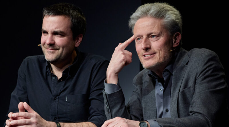 Florian Klenk und Florian Scheuba