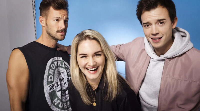 Paul Pizzera, Gabi Hiller und Philipp Hansa live