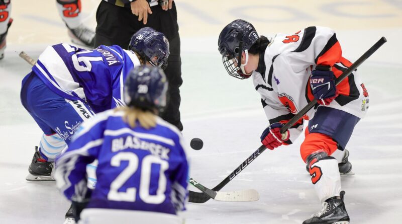Dameneishockey - VSV Lady Hawks vs. Budapest Jegkorong Akademia