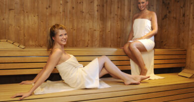 Nachtsaune im Hallenbad Sankt Veit