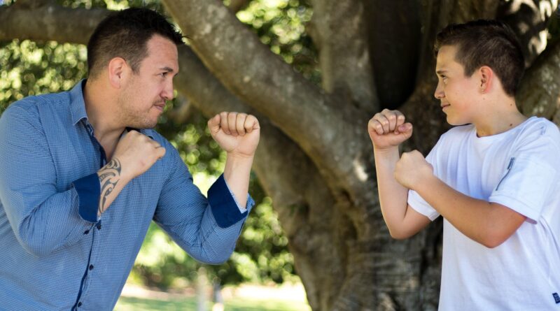 Papa (sein) inder Pubertät