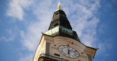 Silvester am Stadtpfarrturm