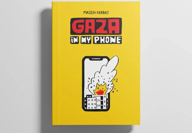 Mazen Kerbaj - Gaza in my phone