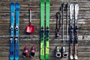 Nachtschilauf auf der Schulwiese