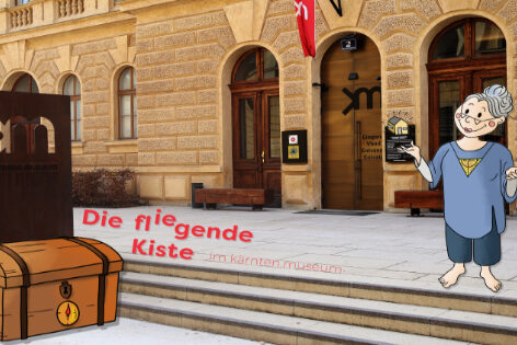 Die fliegende Kiste im kärnten.museum