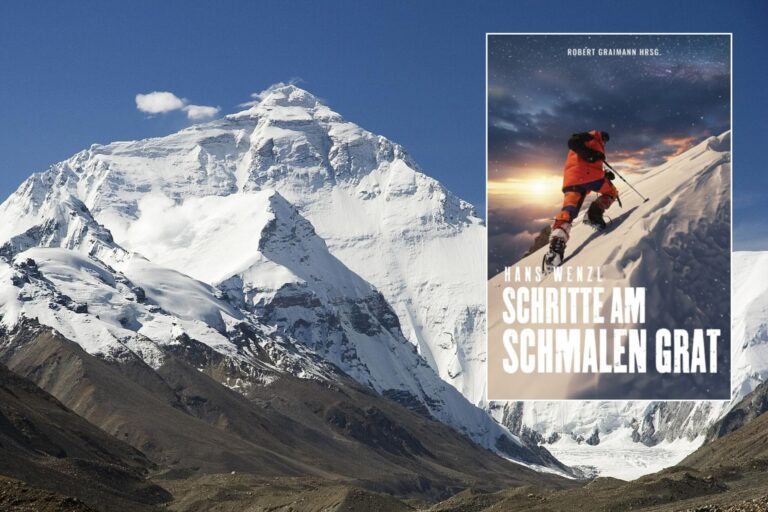 Alpinist Hans Wenzl präsentiert Biografie „Schritte am schmalen Grat“