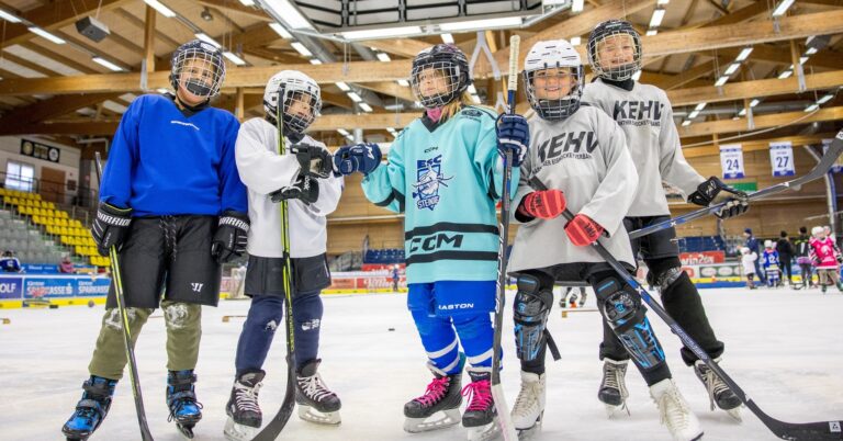 Girls Hockey Day in der Stadthalle Villach
