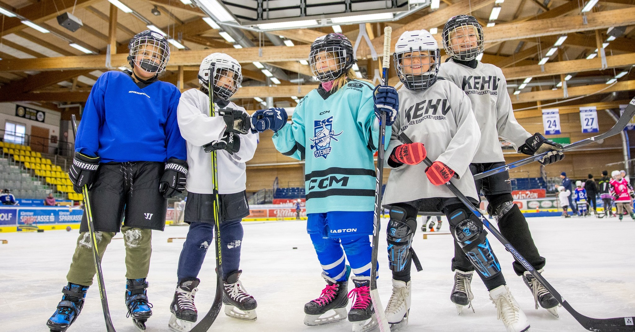 Girls Hockey Day in der Stadthalle Villach