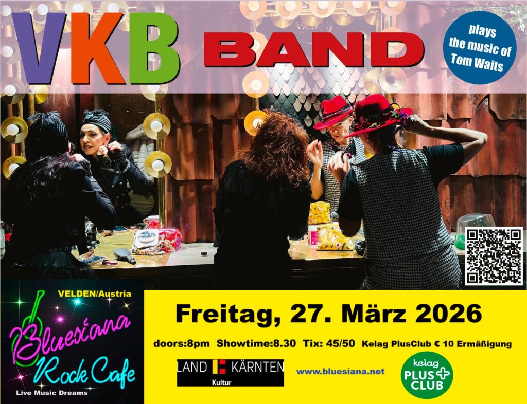 Bluesiana VKB Plakat