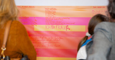 Ausstellung: Queer-feministische Zeilen